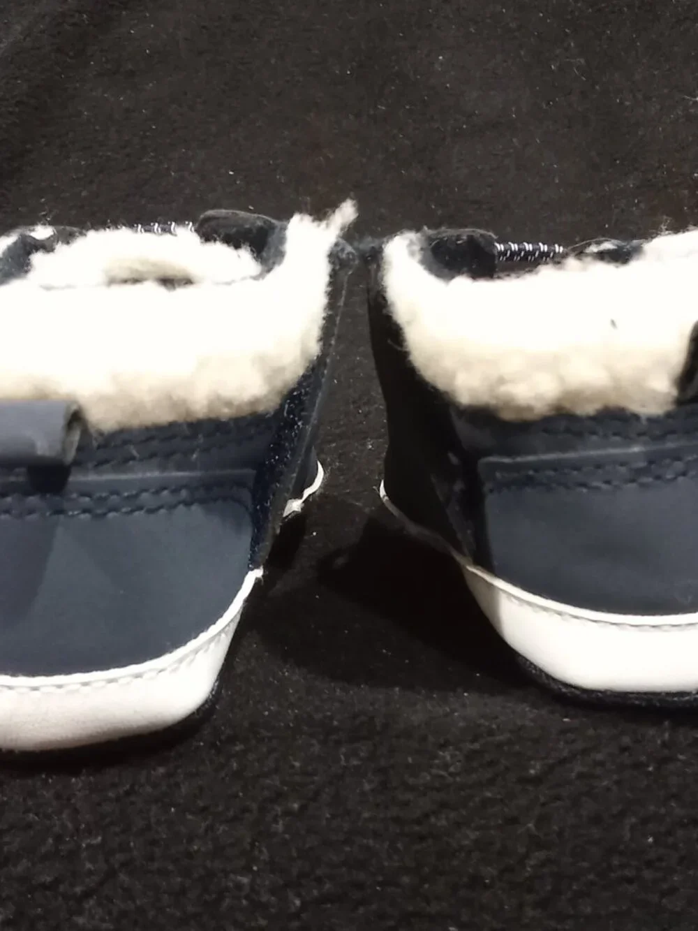 The Children's Place, Navy blue infant booties 6-12M
